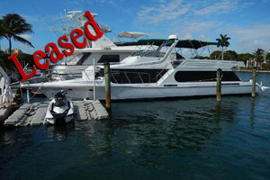 1990 64’ Bluewater Yachts Cruiser for sale, florida